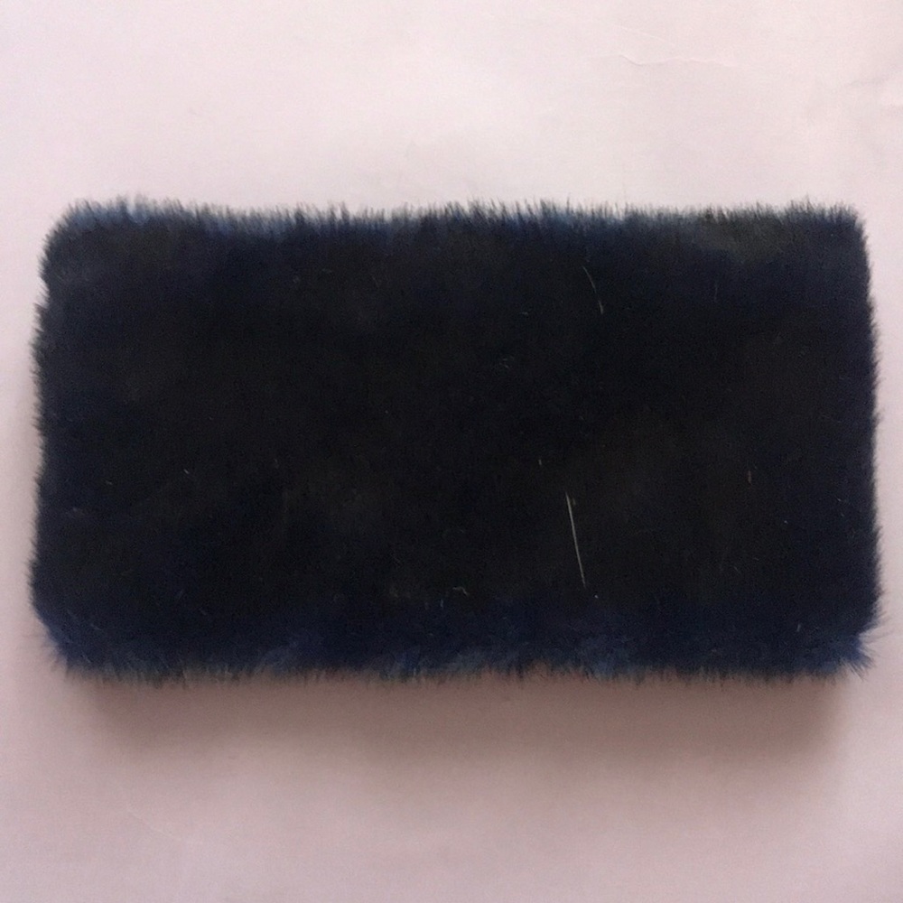 Furry muff scarf